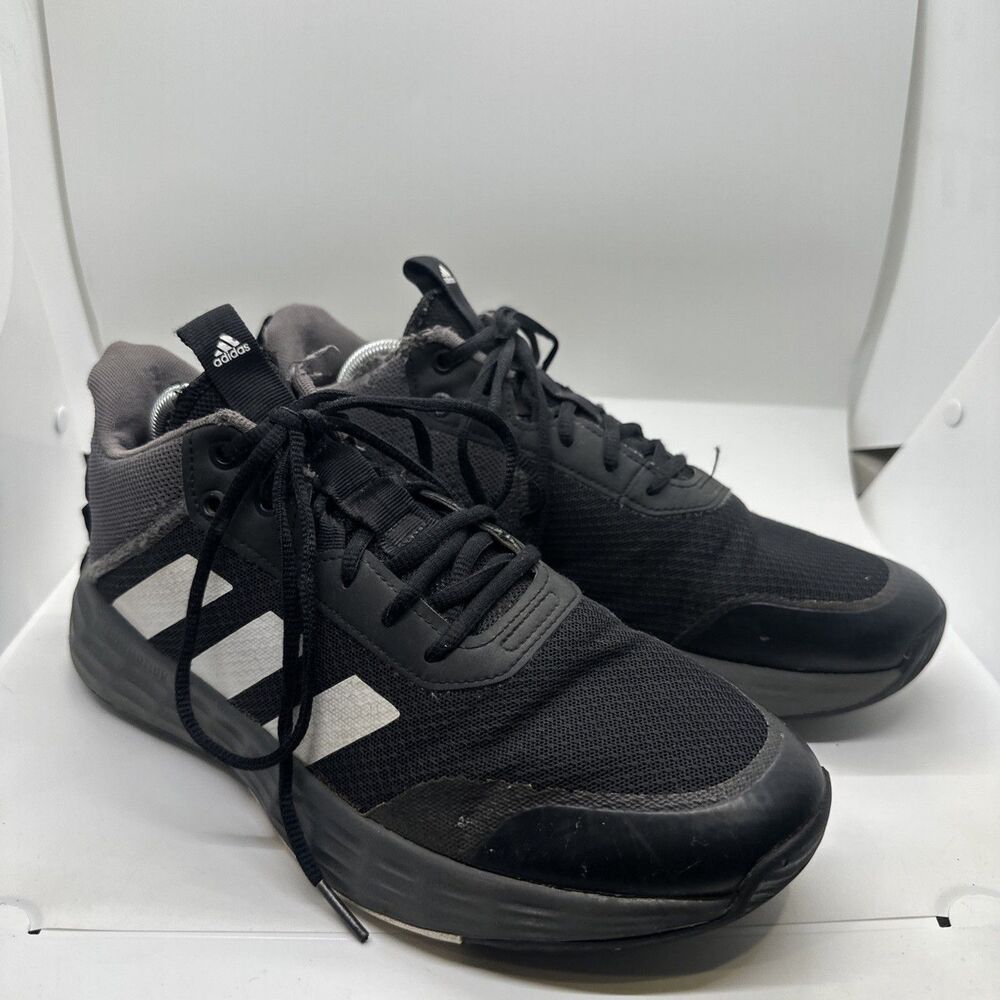 Adidas Own The Game Black White Mens Size 9